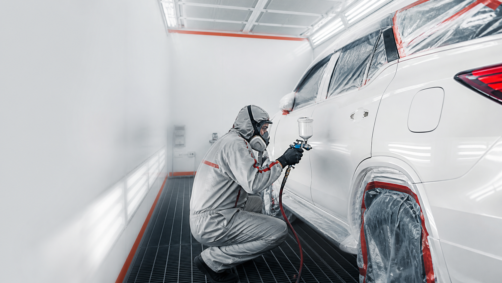 Body and Paint service in a workshop near Meydan, Dubai