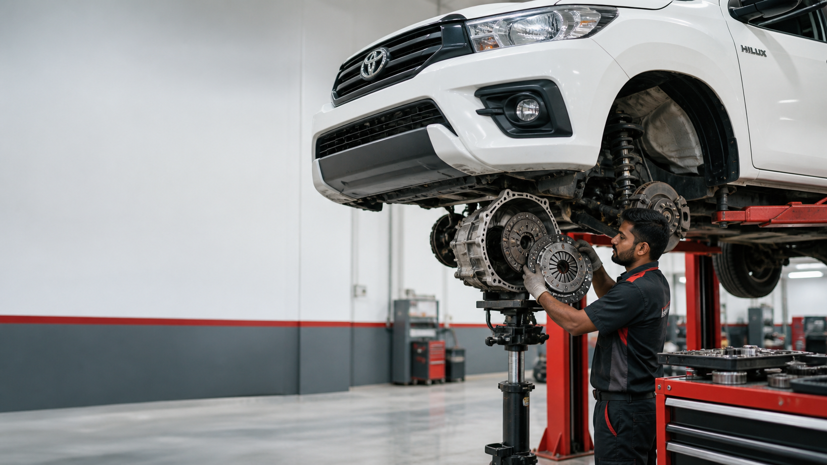 Clutch Replacement service in a workshop near Meydan, Dubai